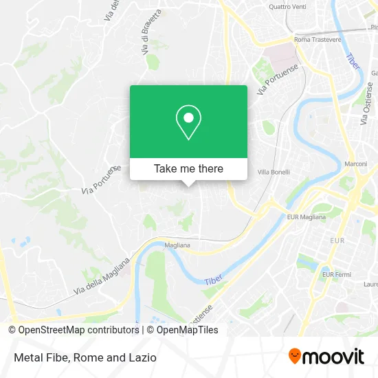 Metal Fibe map