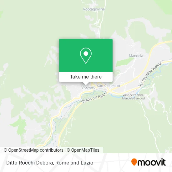 Ditta Rocchi Debora map