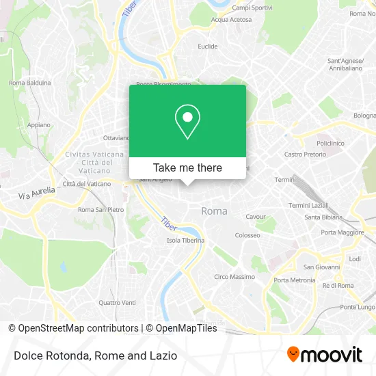 Dolce Rotonda map