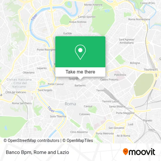 Banco Bpm map