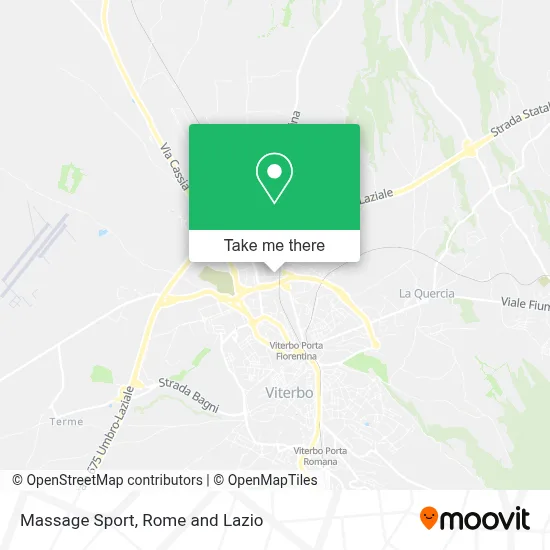 Massage Sport map