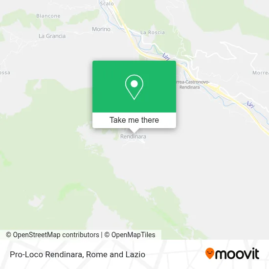 Pro-Loco Rendinara map