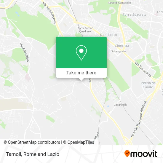 Tamoil map