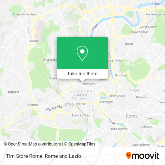 Tim Store Rome map