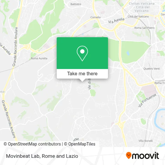 Movinbeat Lab map