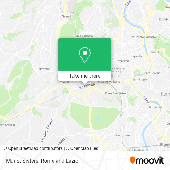 Marist Sisters map
