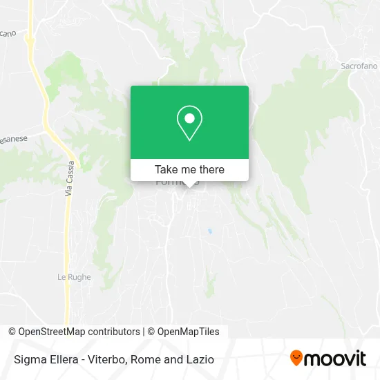 Sigma Ellera - Viterbo map