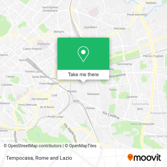 Tempocasa map