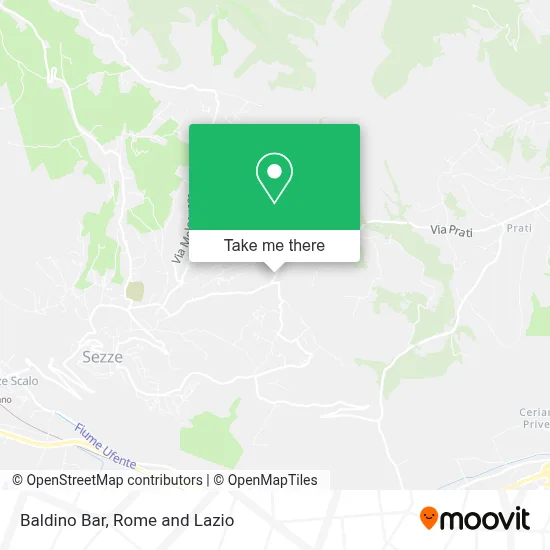 Baldino Bar map