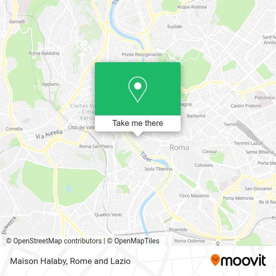 Maison Halaby map