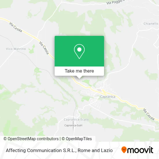 Affecting Communication S.R.L. map