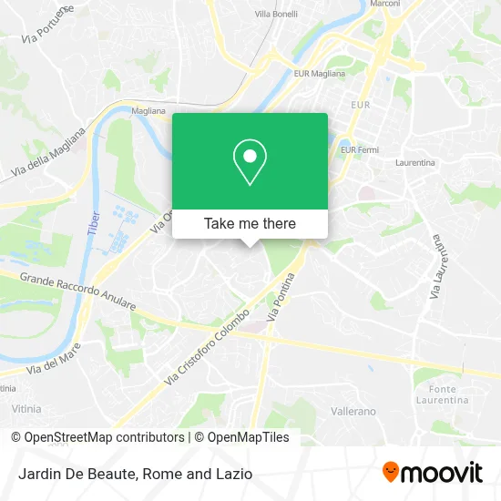 Jardin De Beaute map