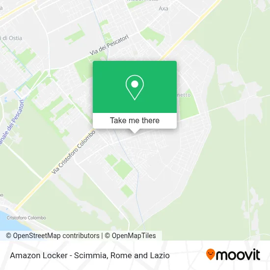Amazon Locker - Scimmia map