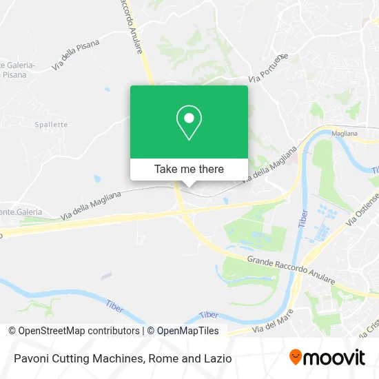 Pavoni Cutting Machines map
