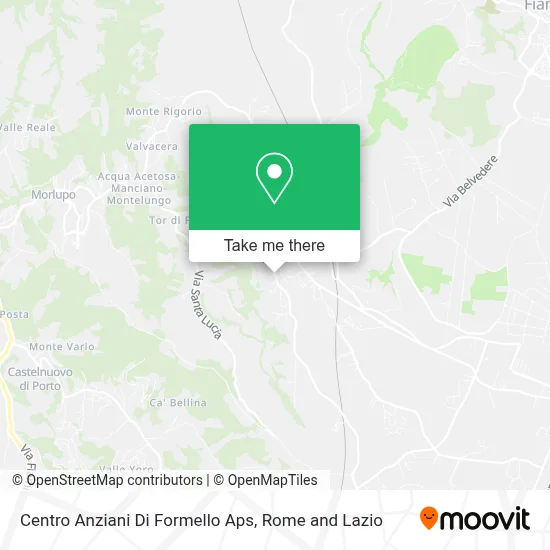 Centro Anziani Di Formello Aps map