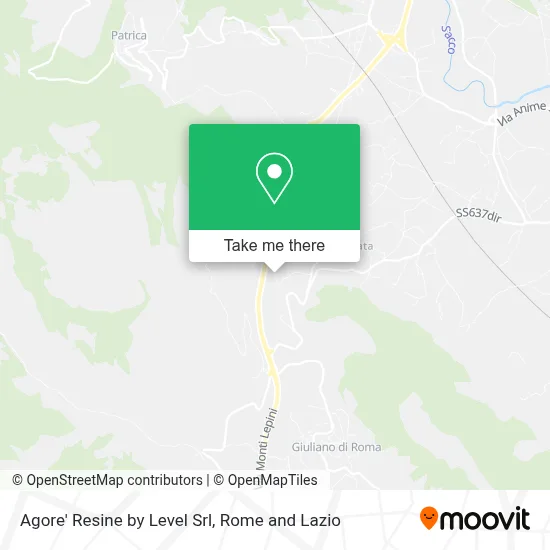 Agore' Resine by Level Srl map