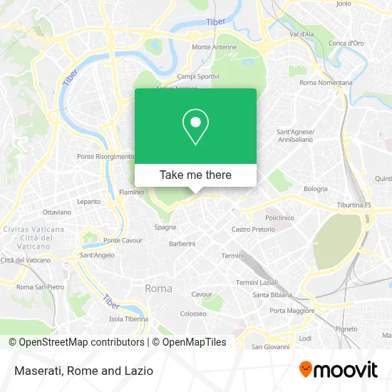 Maserati map