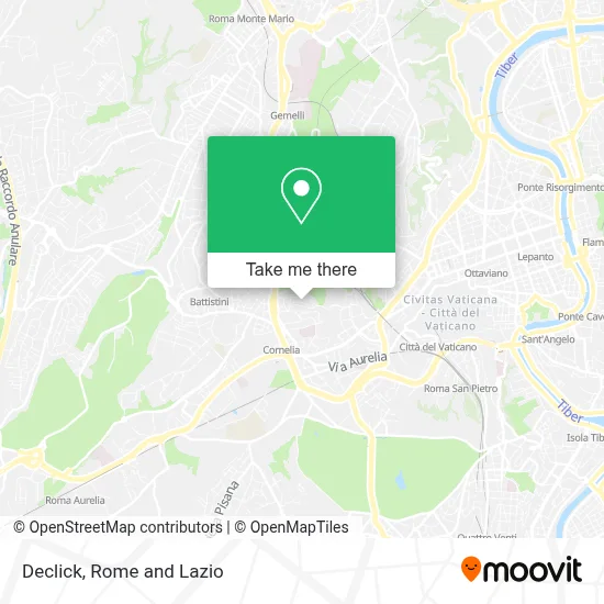 Declick map