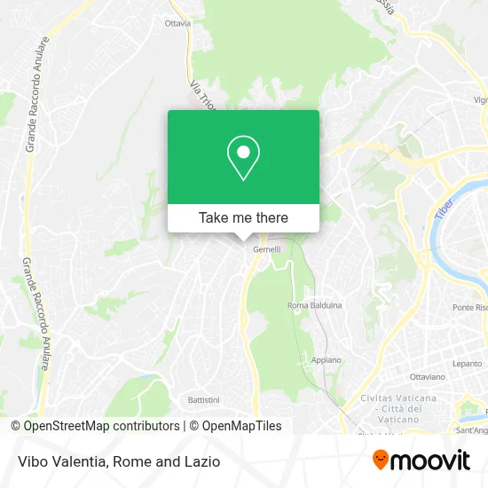 Vibo Valentia map