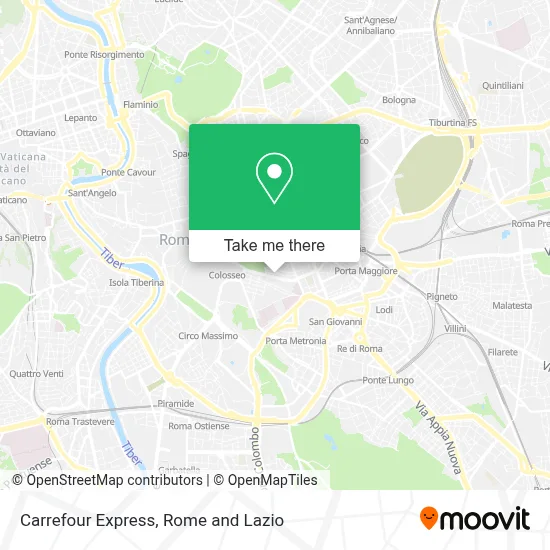 Carrefour Express map