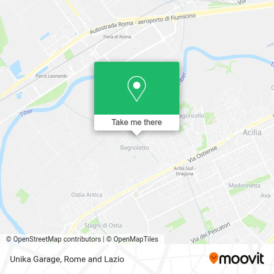 Unika Garage map
