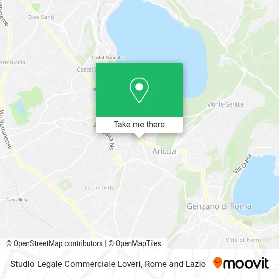 Studio Legale Commerciale Loveri map