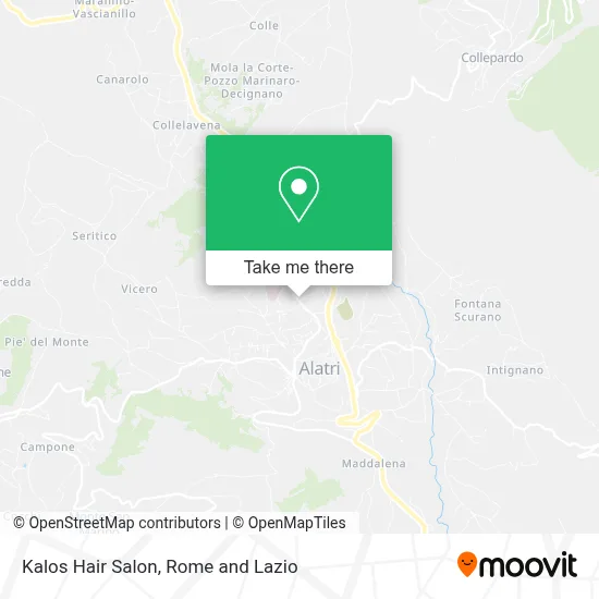 Kalos Hair Salon map