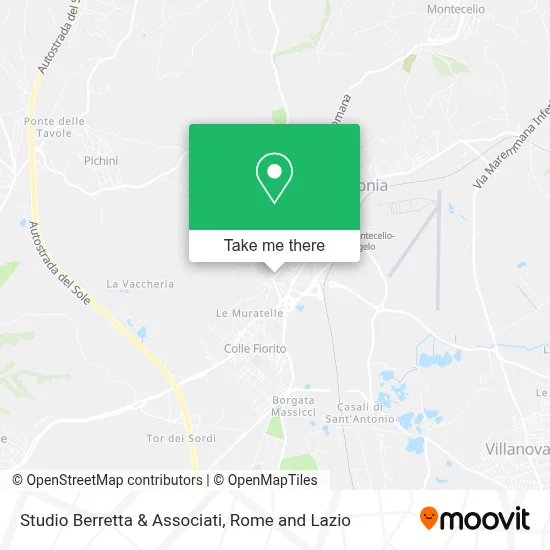 Studio Berretta & Associati map