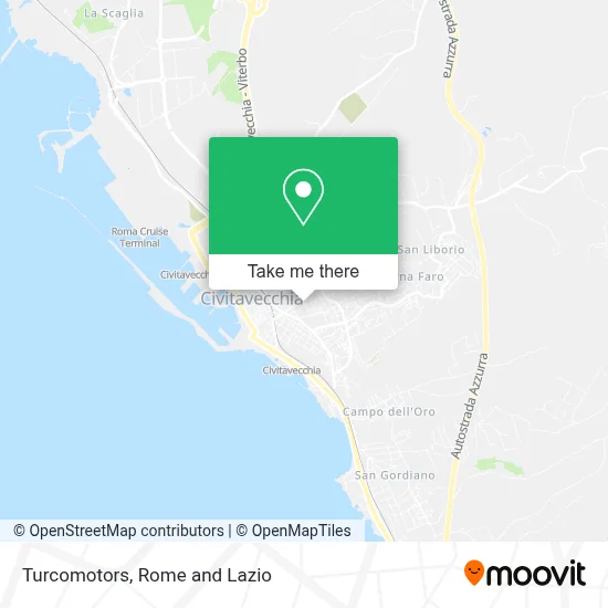 Turcomotors map