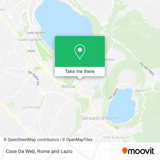 Case Da Web map