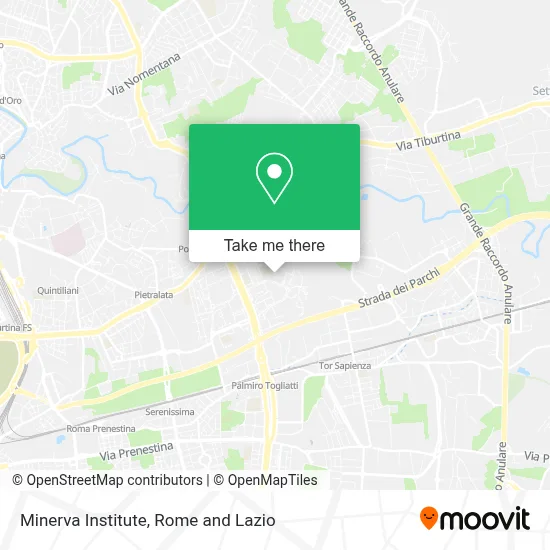 Minerva Institute map