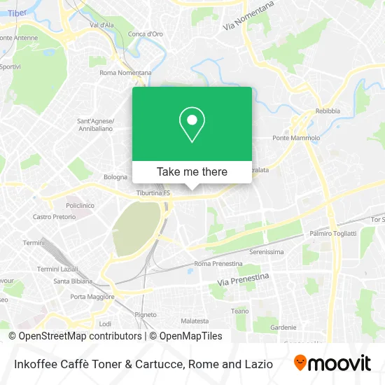 Inkoffee Caffè Toner & Cartucce map