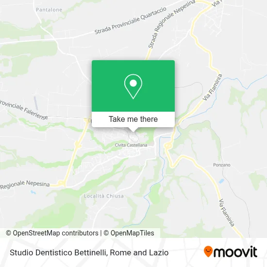 Studio Dentistico Bettinelli map
