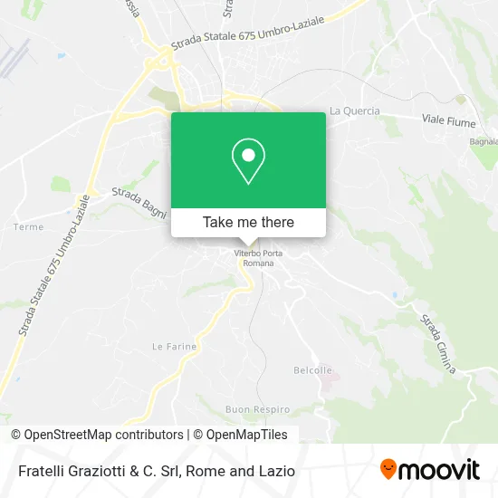 Fratelli Graziotti & C. Srl map