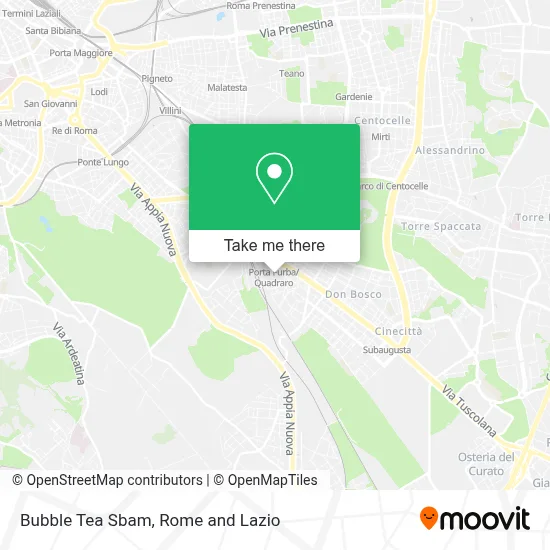 Bubble Tea Sbam map
