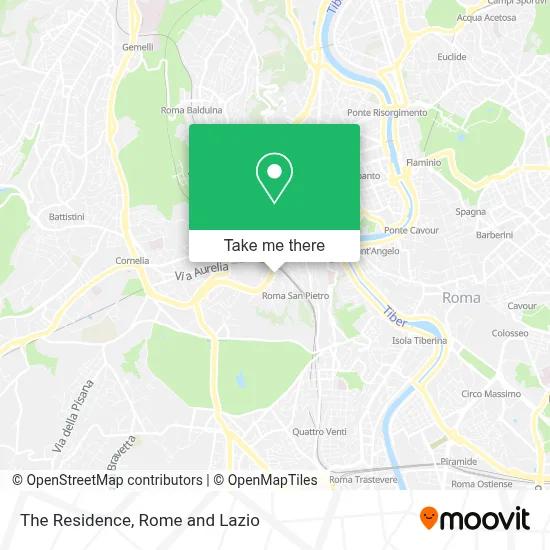 The Residence map