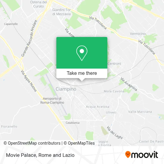 Movie Palace map
