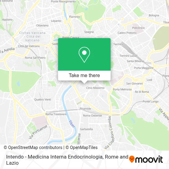 Intendo - Medicina Interna Endocrinologia map