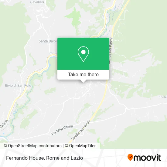 Fernando House map