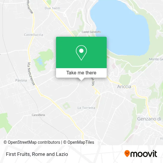 First Fruits map