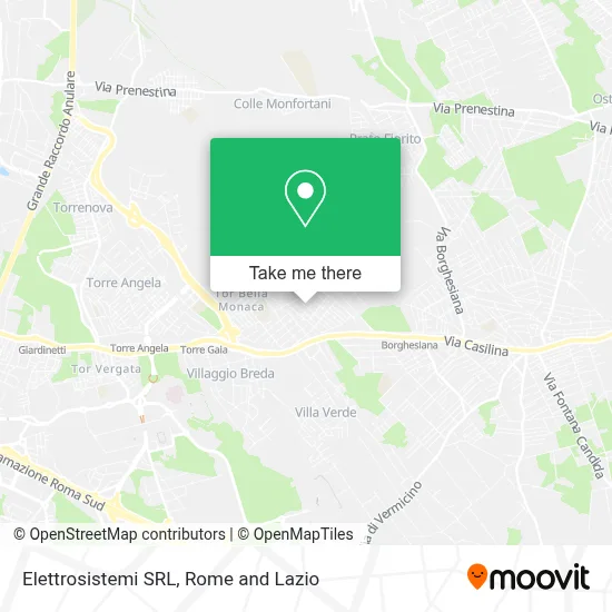 Elettrosistemi SRL map