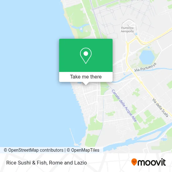Rice Sushi & Fish map