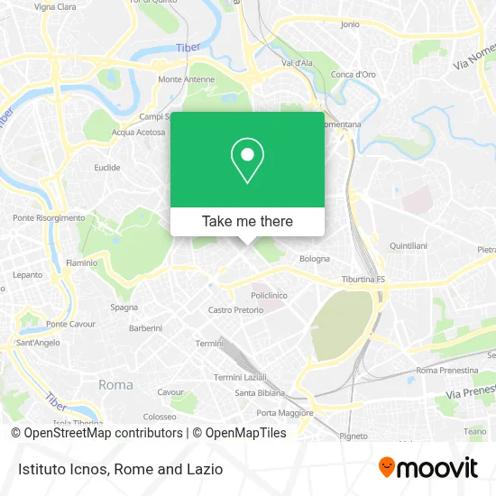 Istituto Icnos map