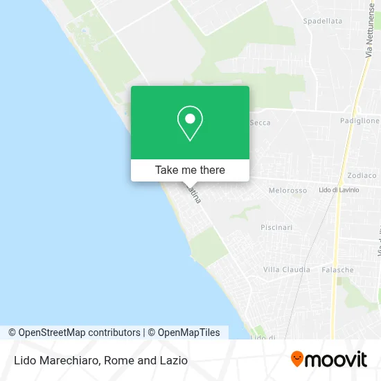 Lido Marechiaro map