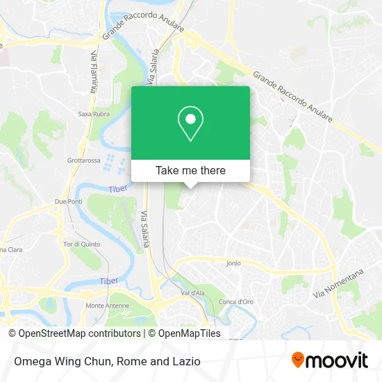 Omega Wing Chun map