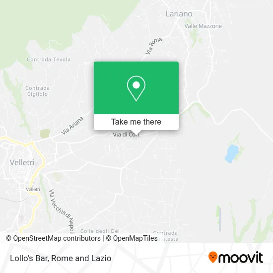 Lollo's Bar map