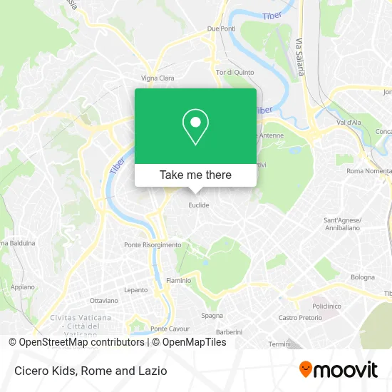 Cicero Kids map
