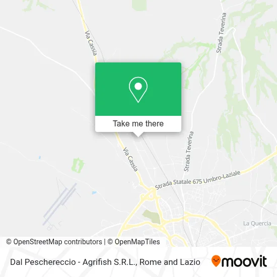 Dal Peschereccio - Agrifish S.R.L. map