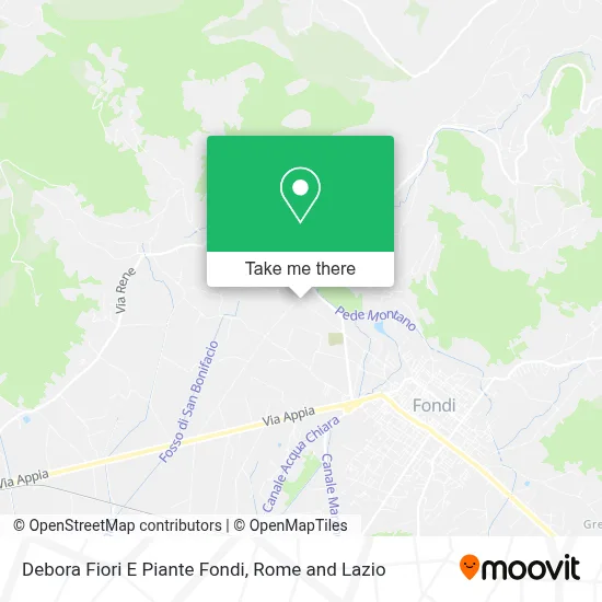 Debora Fiori E Piante Fondi map