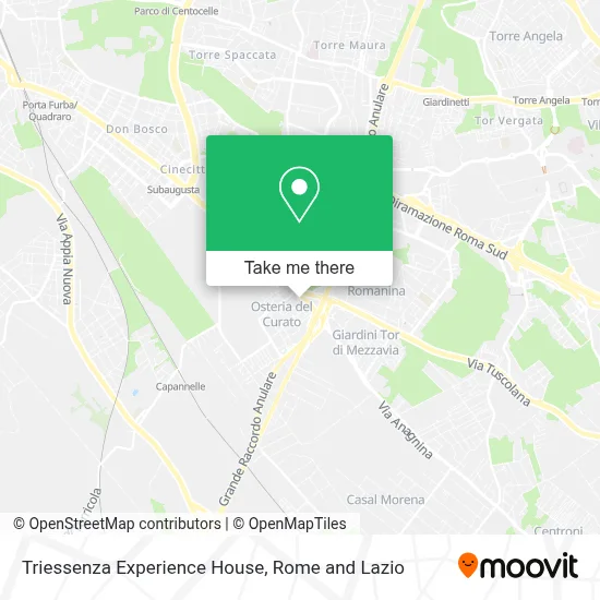 Triessenza Experience House map